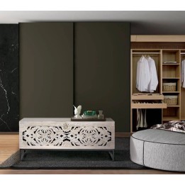 Malle en Bois Massif pour Chambre