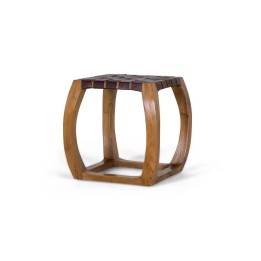 Tabouret bois contemporain signature