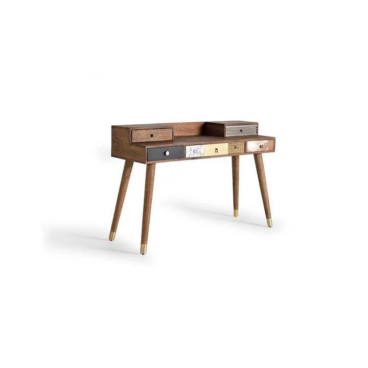 Bureaux en bois massif, signature contemporaine Ce bureau en bois m...