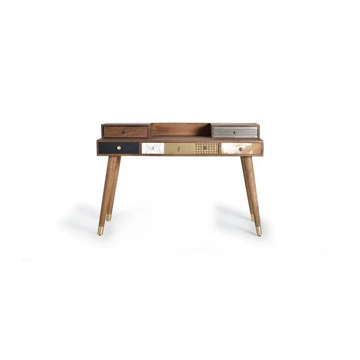 Bureaux en bois massif, signature contemporaine Ce bureau en bois m...