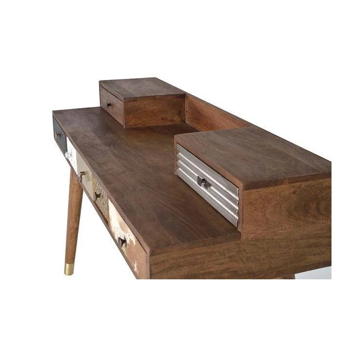 Bureaux en bois massif, signature contemporaine Ce bureau en bois m...