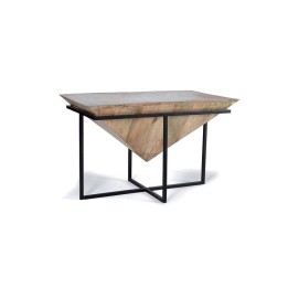 TABLE en Bois Massif pour Salle à Manger Contemporaine
