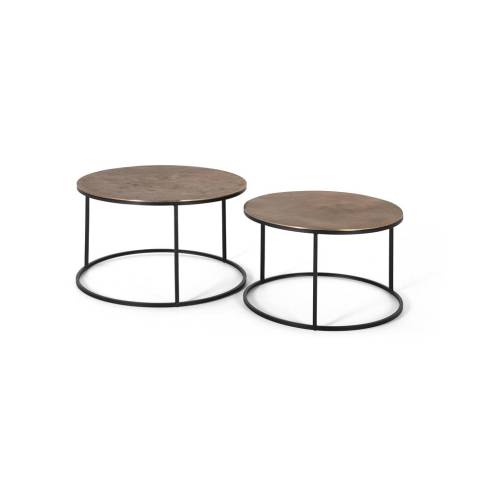 SET DE 2 TABLES BASSES
