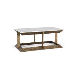 Table Basse Bois Massif Salon Contemporain