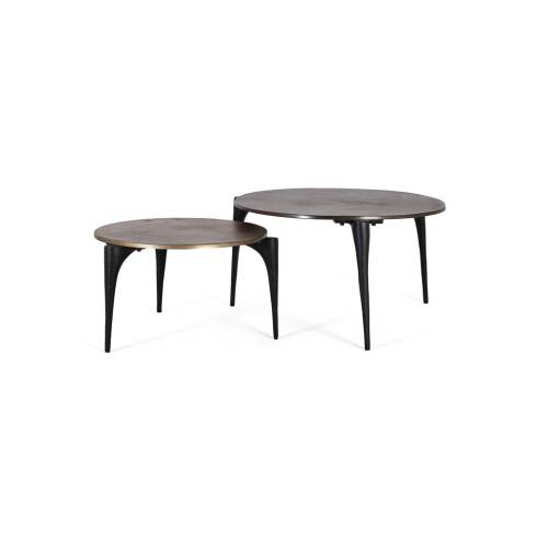ENSEMBLE DE 2 TABLES DE CENTRE