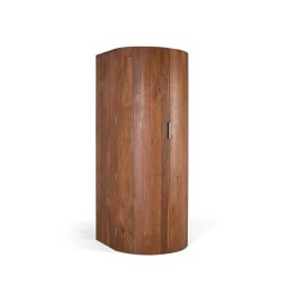 Meuble de bar en bois massif signature contemporaine