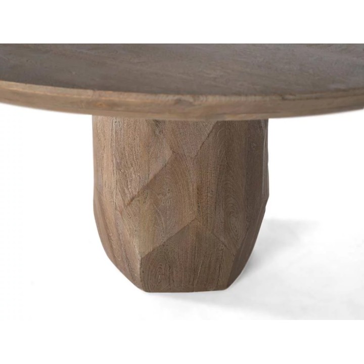 Table à manger en bois contemporaine