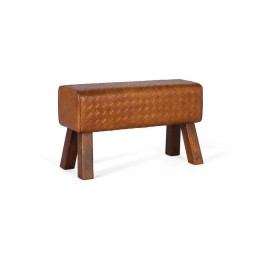 Banque de peau en bois contemporaine avec style capsule.