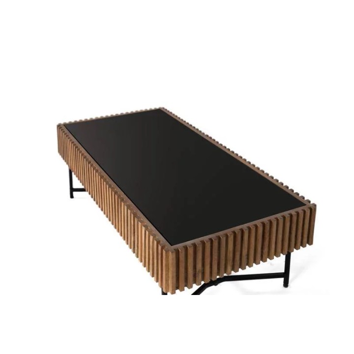 Table basse bois contemporaine signature Cette table basse est un m...