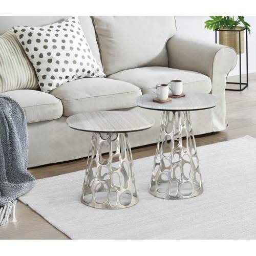 Ensemble de 2 tables