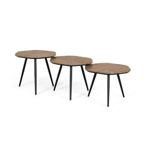 Ensemble de 3 tables