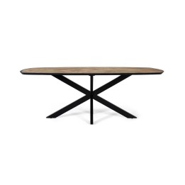 Table en bois massif contemporaine avec style unique