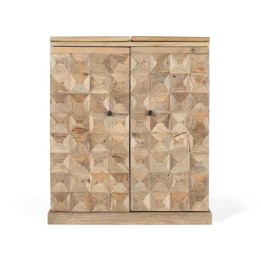 Meuble Bar Bois Massif pour Salon Contemporain