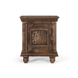 Table de chevet en bois contemporaine avec style moderne