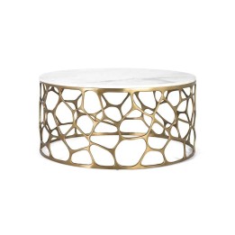 Table Basse Bois Massif pour Salon Contemporain