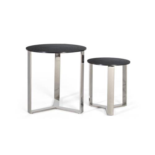 Ensemble de 2 tables