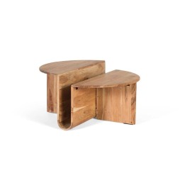 Table d'Appui en Bois Massif pour Bureau