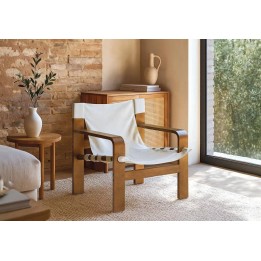 Fauteuil en Bois Signature Moderne