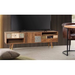 Meuble TV en bois contemporain moderne.