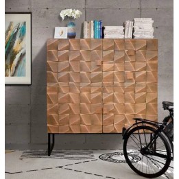 Buffet bois massif contemporain