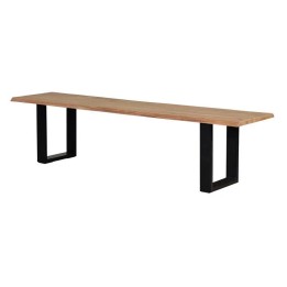 Banc en bois massif de manguiers : cet élément de décoration