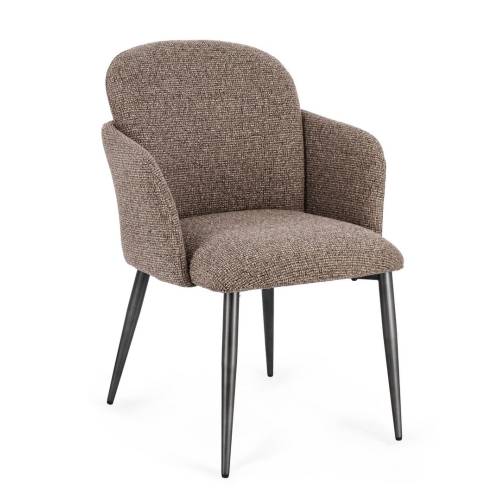 CHAISE ERCILLA AC-ACC GRIS OLIVE