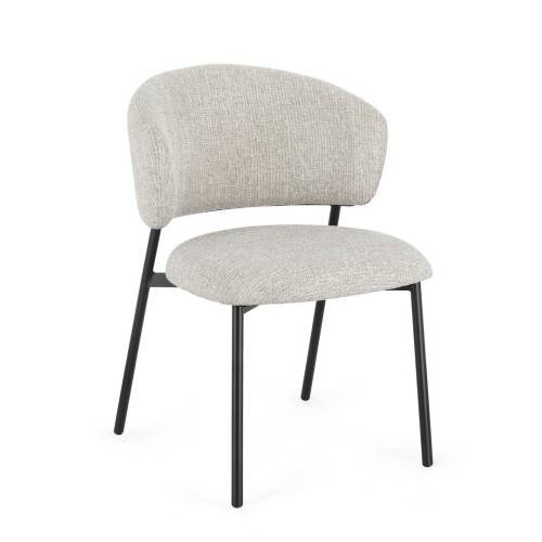 CHAISE PRISCA NOIR/ROCK