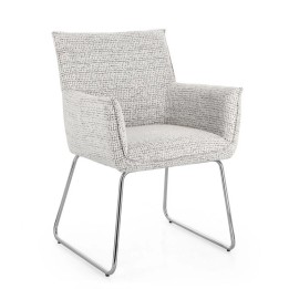 Chaise en bois AC-ACC EVELYN GLACE Cette chaise contemporaine en bo...