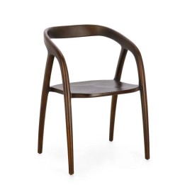 CHAISE EN BOIS MARRON POUR SALON
