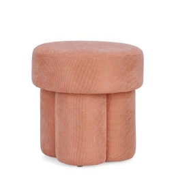 Tabouret Glenda Peach en bois massif iconique pour un look contempo...