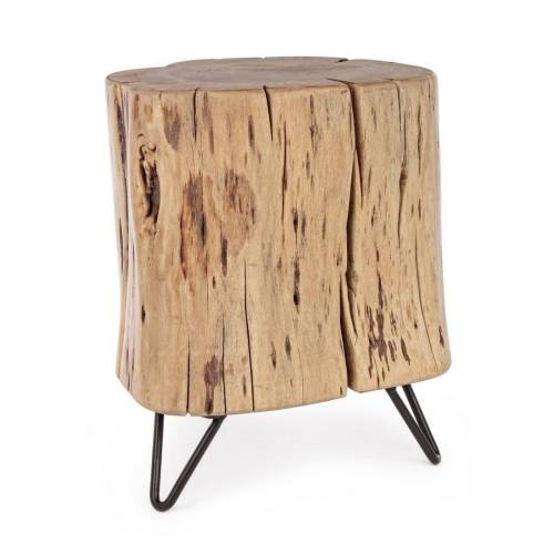 Tabouret Bois Artisanal pour Salle à Manger
