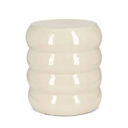 Tabouret en bois contemporain avec pied glace