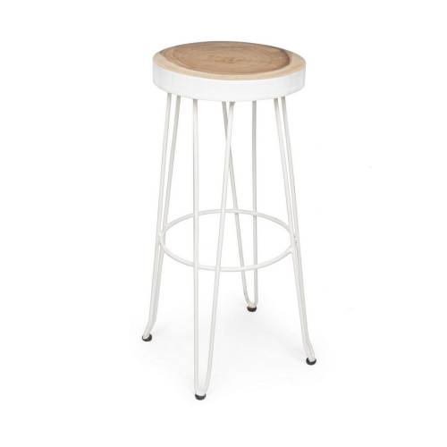 Tabouret Bar en Bois pour Bar Contemporain