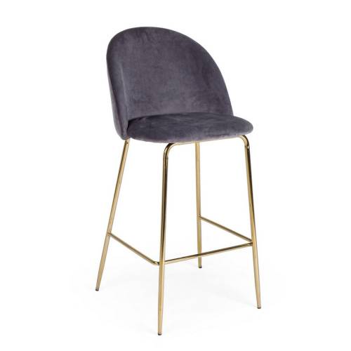 Tabouret Bar en Bois pour Salon Contemporain