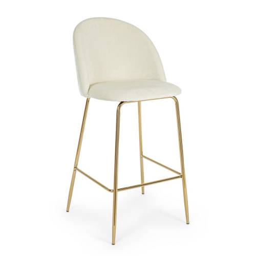 Tabouret Bar en Bois pour Salon Contemporain
