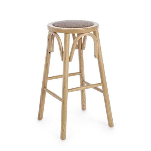 Tabouret Bar en Bois pour Bar Contemporain