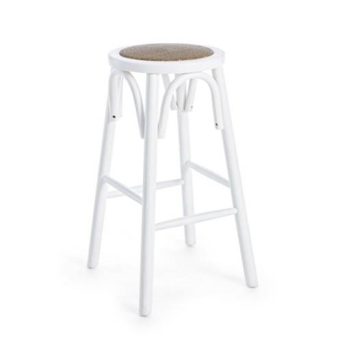 Tabouret Bar en Bois pour Salon Contemporain