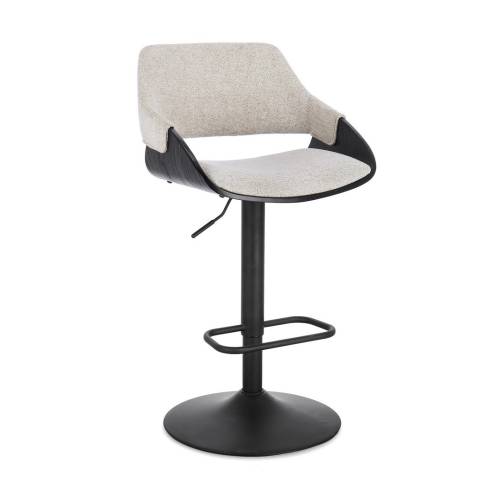 Tabouret Bar en Bois pour Salon Contemporain