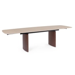 Table Extensible en Bois Massif pour Salle à Manger