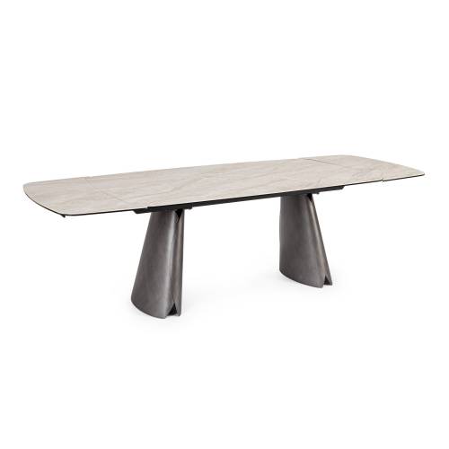 Table Extensible en Bois Massif pour Salle à Manger