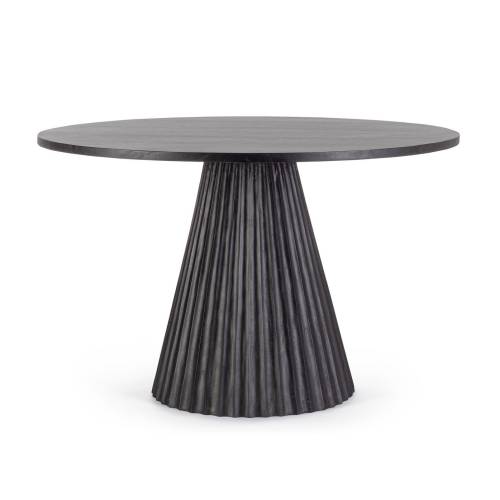 TABLE ORISSA NOIR D120