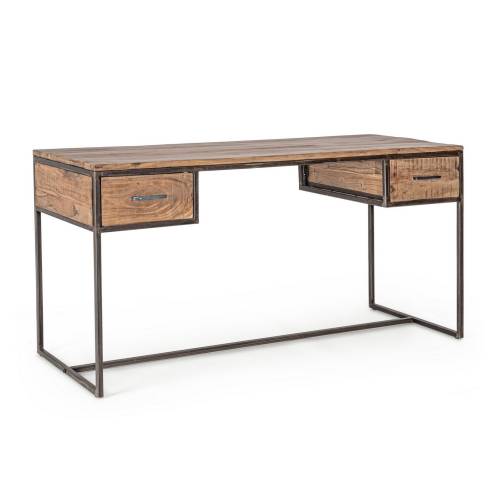 BUREAU 2T en Bois Massif pour Bureau