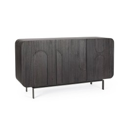 Buffet contemporain en bois massif, signature de la modernité