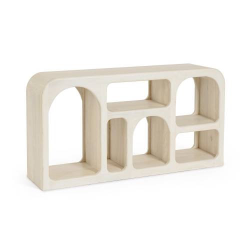 Meuble TV en Bois Massif pour Salon Contemporain.