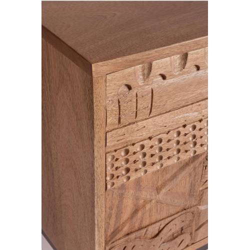 Meuble TV en Bois Massif pour Salon Contemporain.