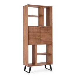 Bibliothèque Bois Massif pour Salon