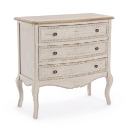 Commode 3T en bois contemporain minimaliste