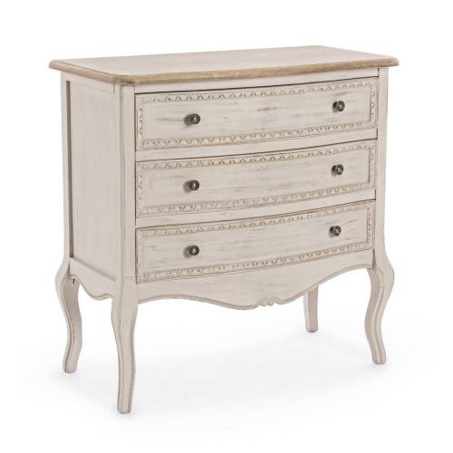 Commode en Bois Massif pour Chambre