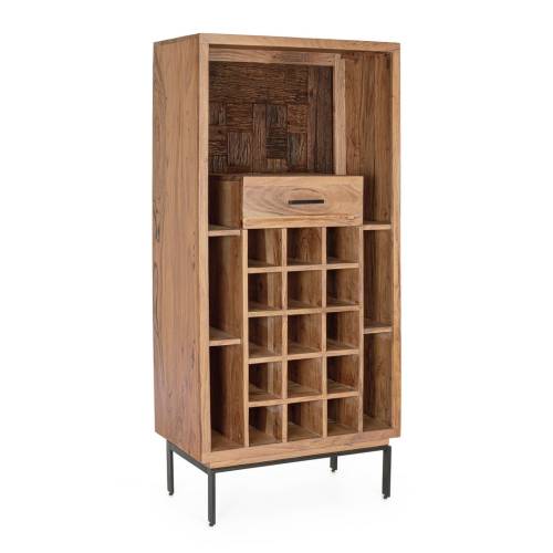 Meuble Bar en Bois Massif pour Salle à Manger
