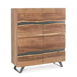 Buffet en bois contemporain haut de gamme.